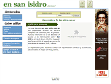 Tablet Screenshot of ensanisidro.com.ar